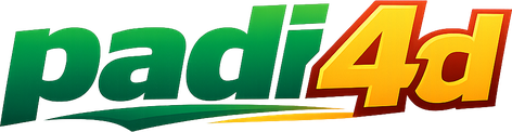 Logo padi4d platform hiburan online Indonesia